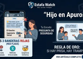 Hijos en Apuros estafas por WhatsApp
